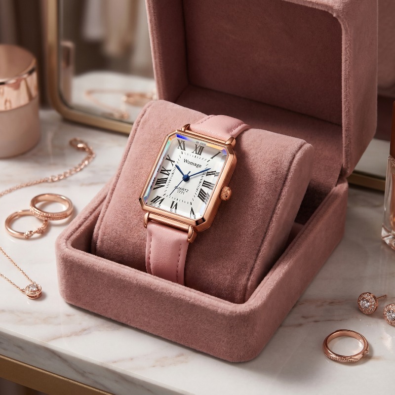 Lux Watch - Fashion Rectangle Quartz Watches for Women