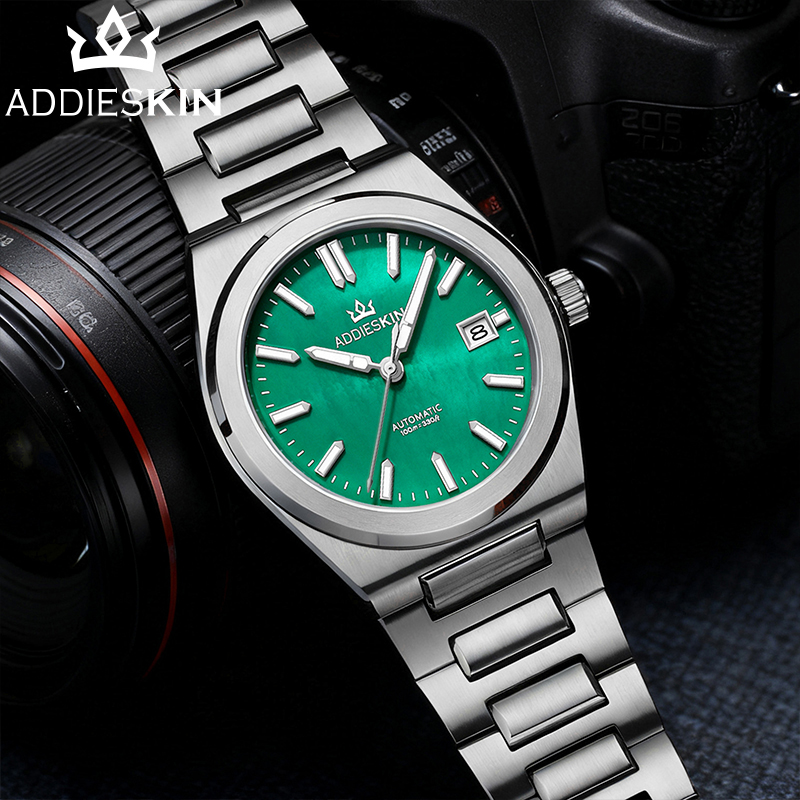 ADDIESKIN K008 Green Mother of - Luxury Watch Green Dial ulasan dan harga