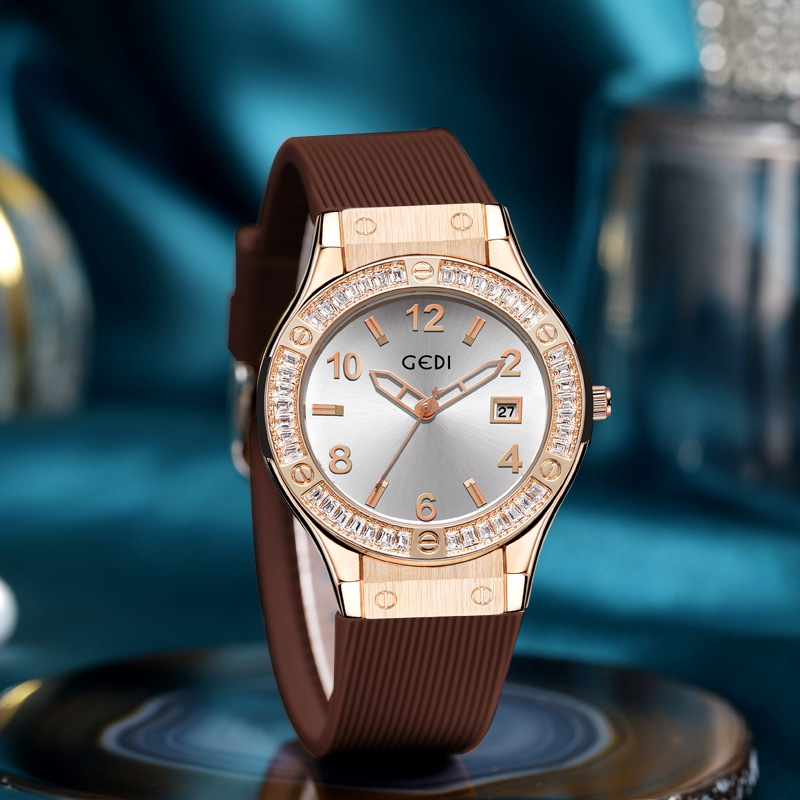 Fashion GEDI Light Luxury Diam - Lux Watch ulasan dan harga
