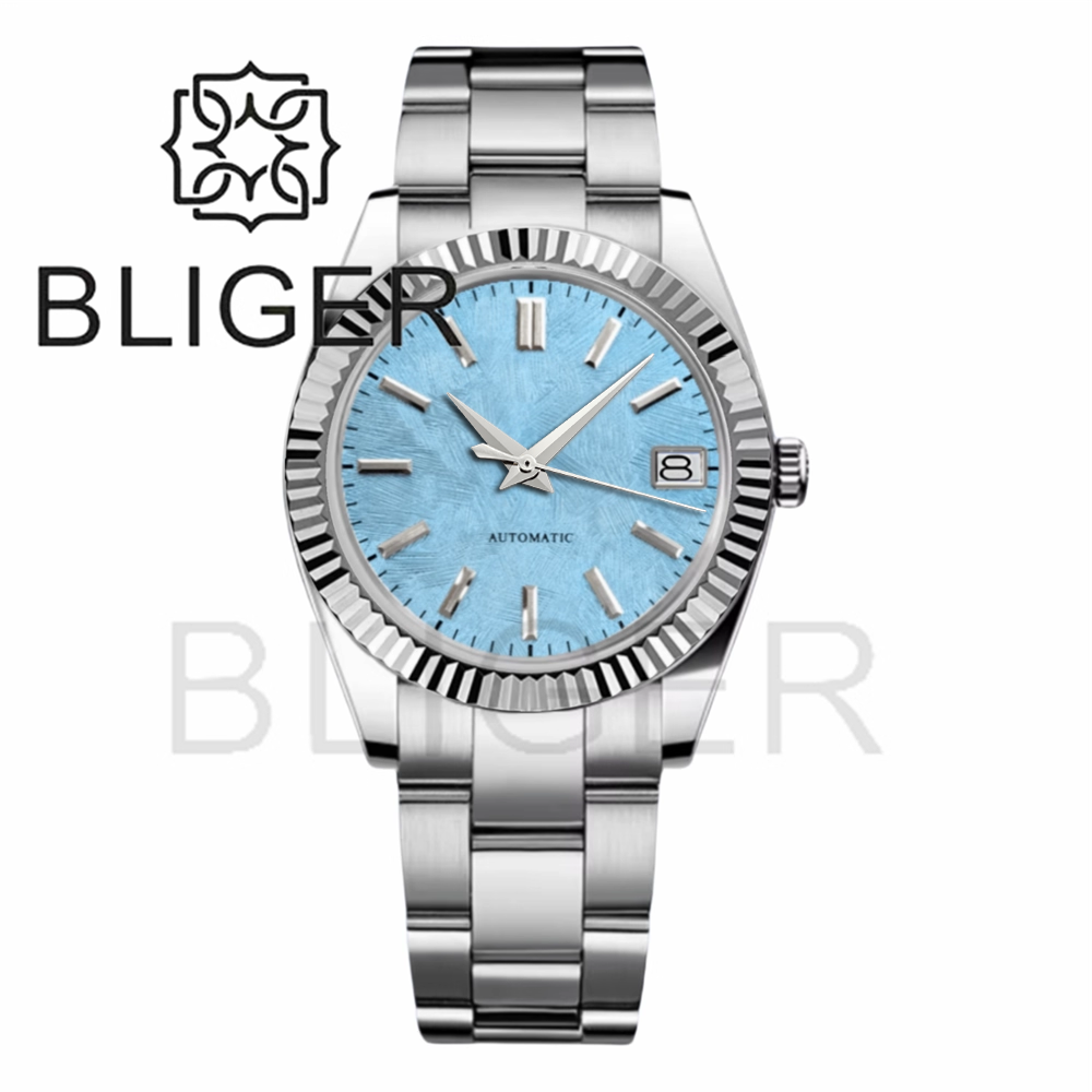 BLIGER 36mm39mm Custom logo Gr - Luxury Watch Green Dial ulasan dan harga