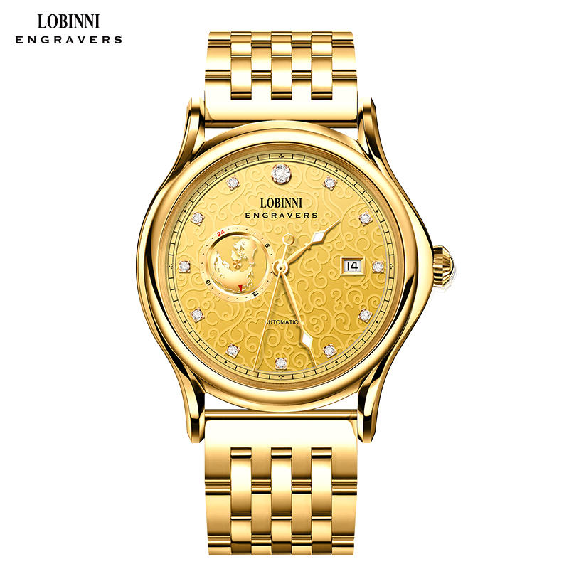 LOBINNI MIYOTA Automatic Men's - Luxury Watch G Shock ulasan dan harga