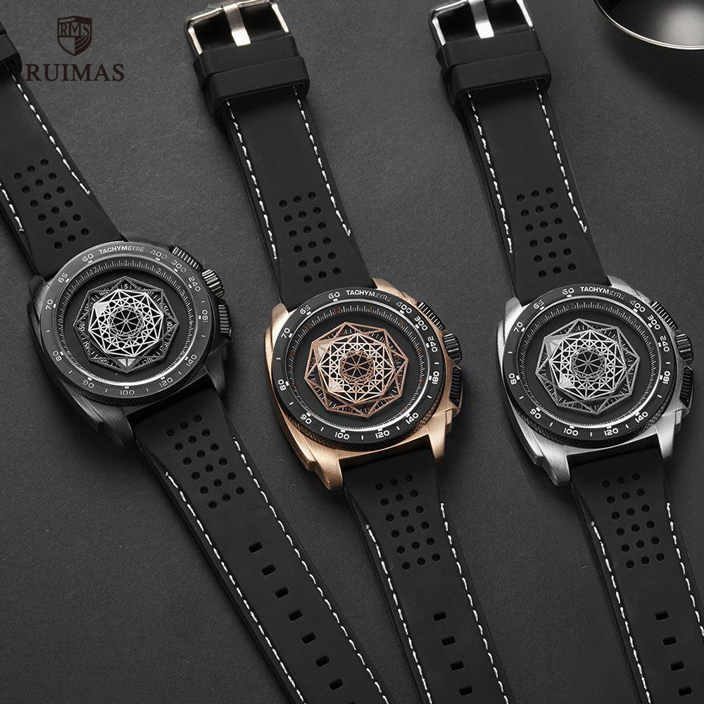 MEGIR & RUIMAS Fashion Man Spo - Luxury Watch Green Dial ulasan dan harga