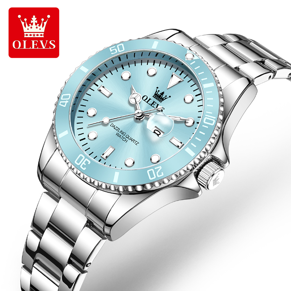 OLEVS Luxury Stainless Steel W - Lux Watch ulasan dan harga