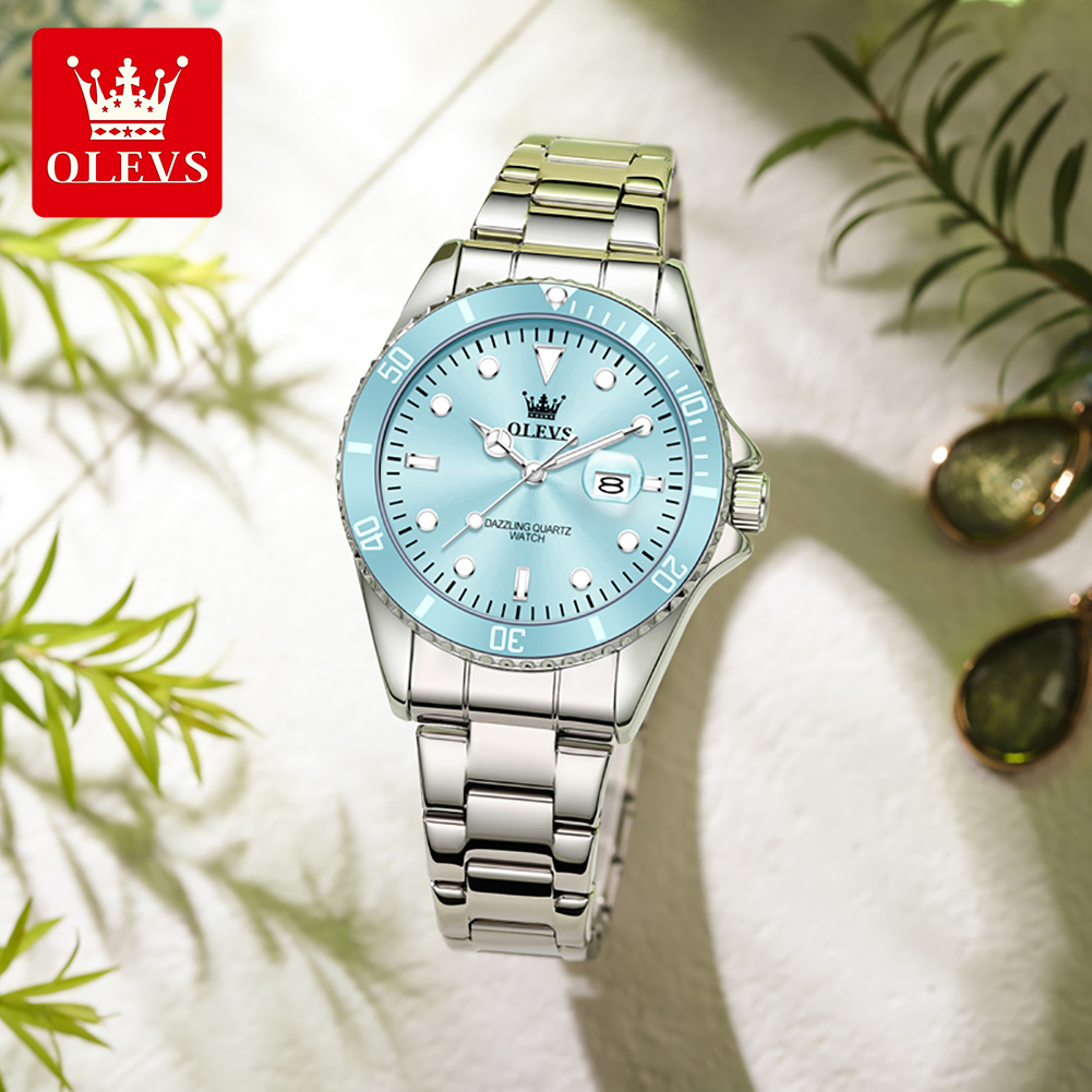 OLEVS Luxury Stainless Steel W - Lux Watch ulasan dan harga