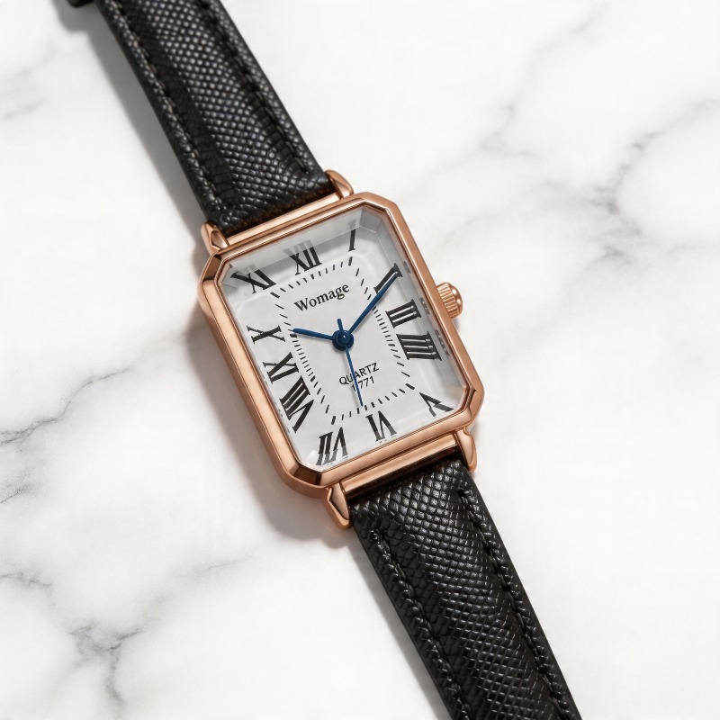 Fashion Rectangle Quartz Watch - Lux Watch ulasan dan harga