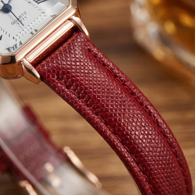 Fashion Rectangle Quartz Watch - Lux Watch ulasan dan harga