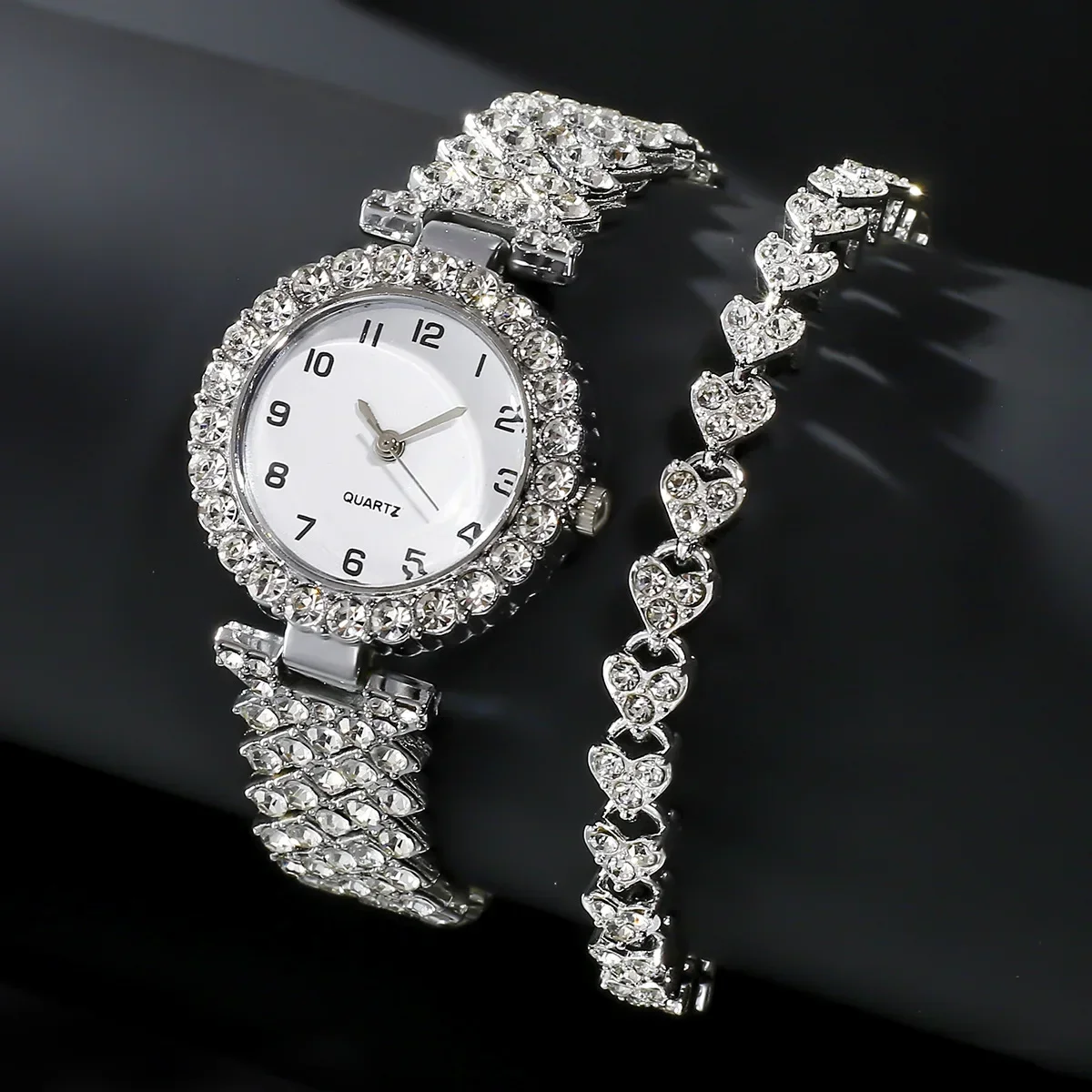 1pcs/2pcs Luxury Fashion Women - Lux Watch ulasan dan harga