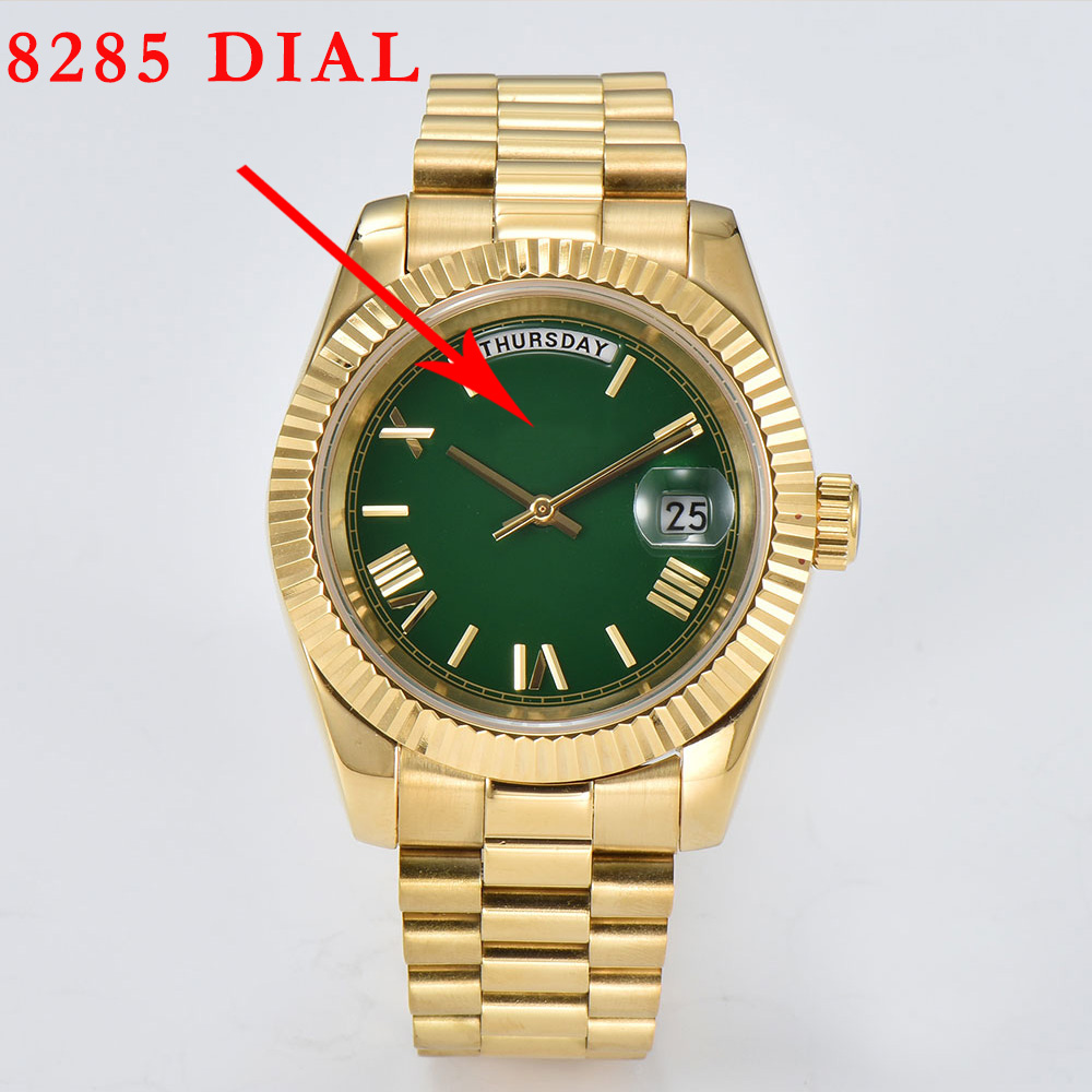 8285 Watch 8285 Dial 8285 Hand - Luxury Watch With Green Dial ulasan dan harga