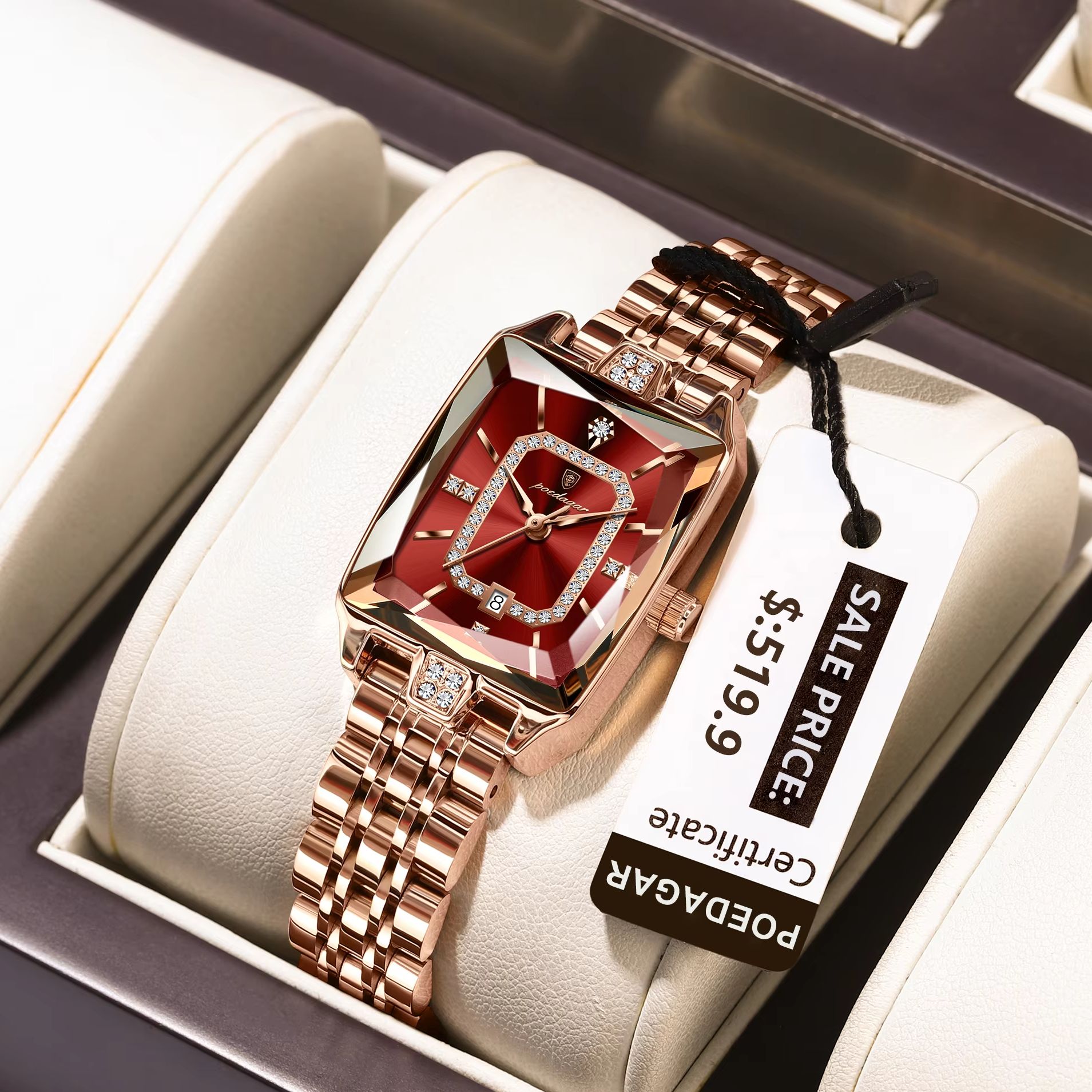 POEDAGAR Fashion Elegant Women - Lux Watch ulasan dan harga