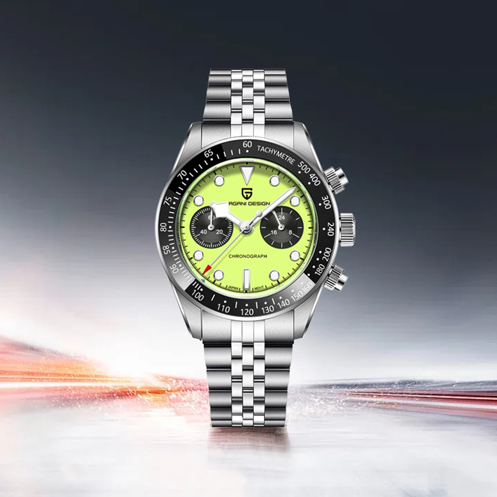 2026 New PAGANI DESIGN Men's W - Luxury Watch Green Dial ulasan dan harga