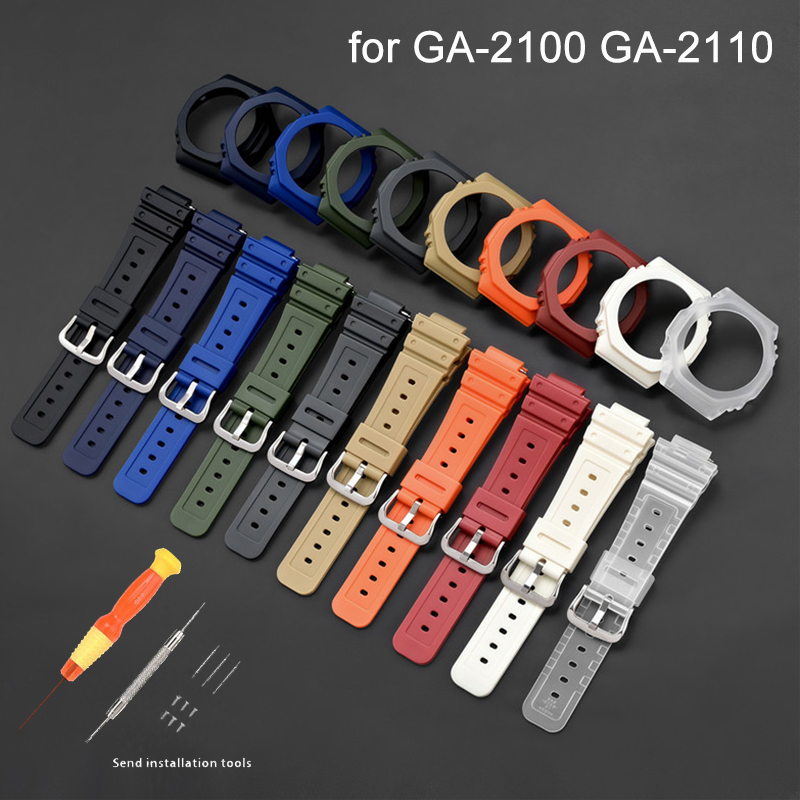 Rubber Watch Strap Case Bezel  - Luxury Watch G Shock ulasan dan harga