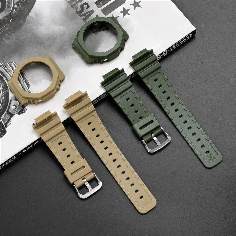 Rubber Watch Strap Case Bezel  - Luxury Watch G Shock ulasan dan harga