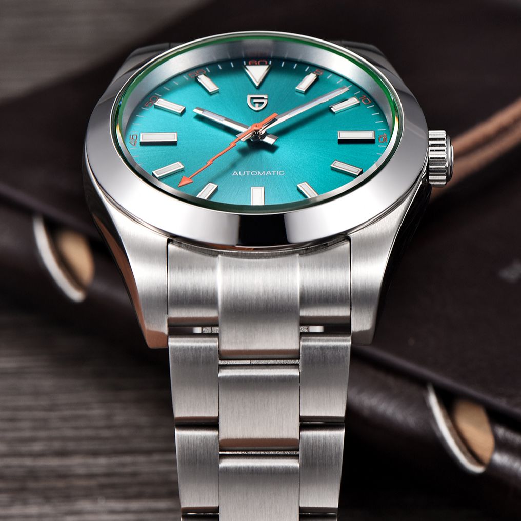 PAGANI DESIGN Green Glass Men' - Luxury Watch Green Dial ulasan dan harga
